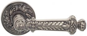 Item No.331 (Interior Ornate Lever Latchset - Solid Brass) in finish BPS (Venetian Nickel, Lacquered)