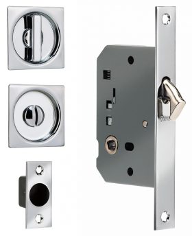 Item No.3911S (Sliding Pocket Door Mortise Lock - Solid Brass)