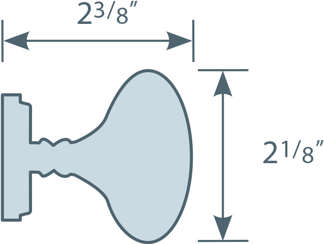 #442/45 Knob Line Art