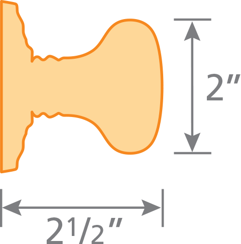 #458 Knob Line Art