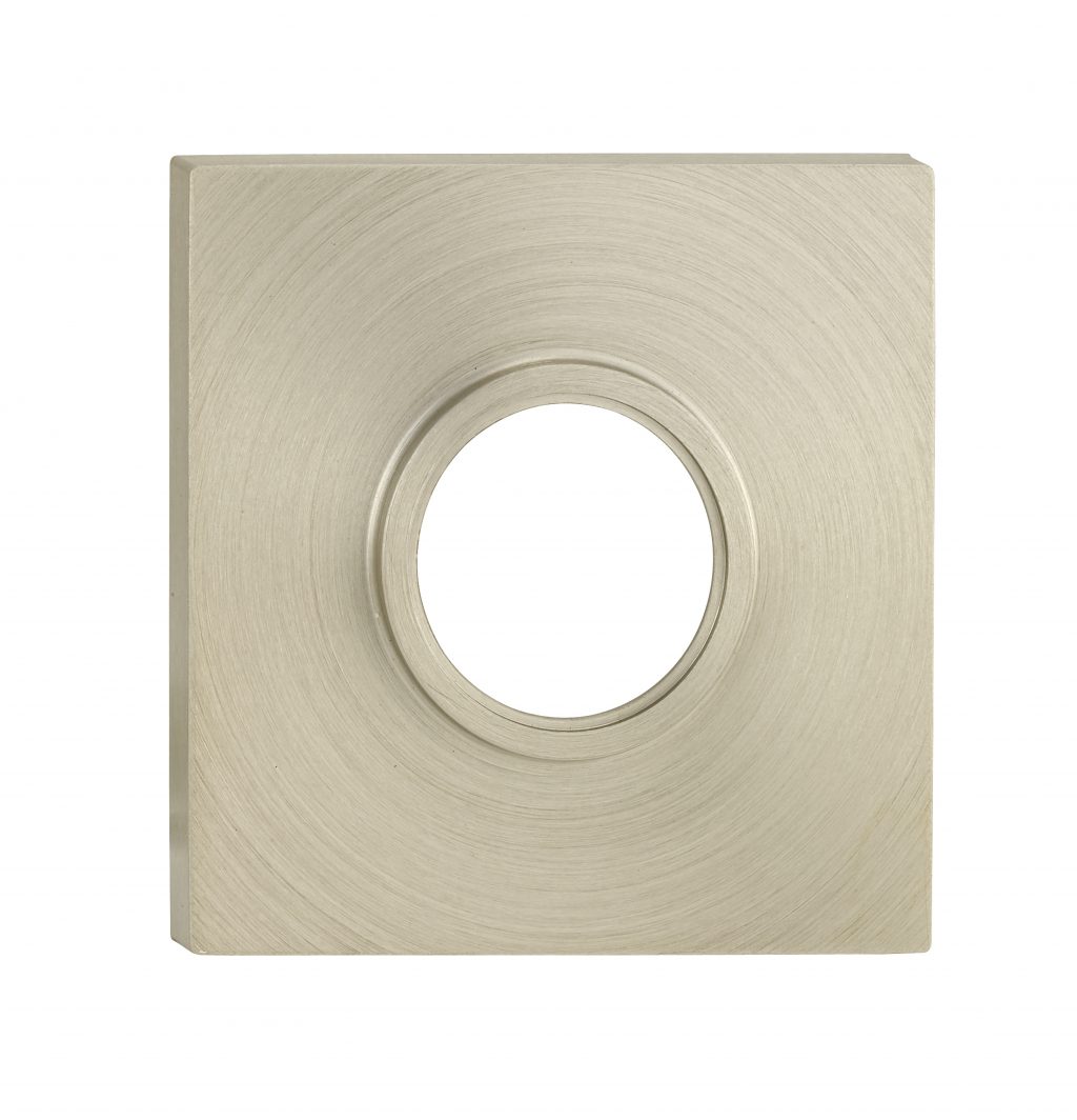 Item No.477S (2" Square Small Format Modern Rose - Solid Brass)