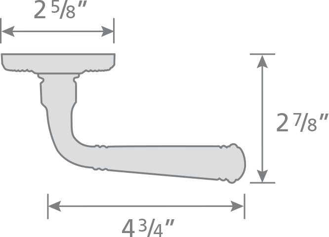 #748BD67 Lever Line Art