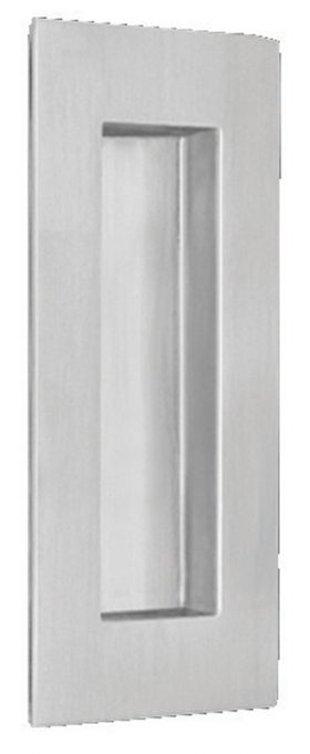 Item No.7506 (Modern Rectangular Flush Cup - Solid Stainless Steel)