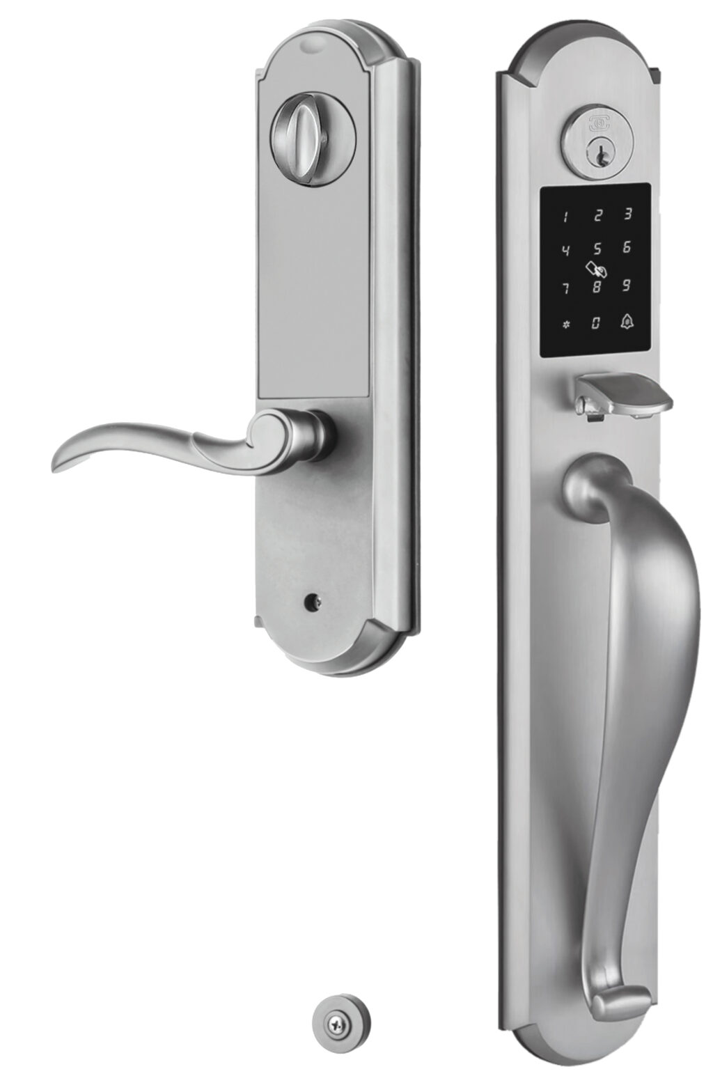 Item No.8668 with 09 Lever Trim (PN Pearl Nickel)