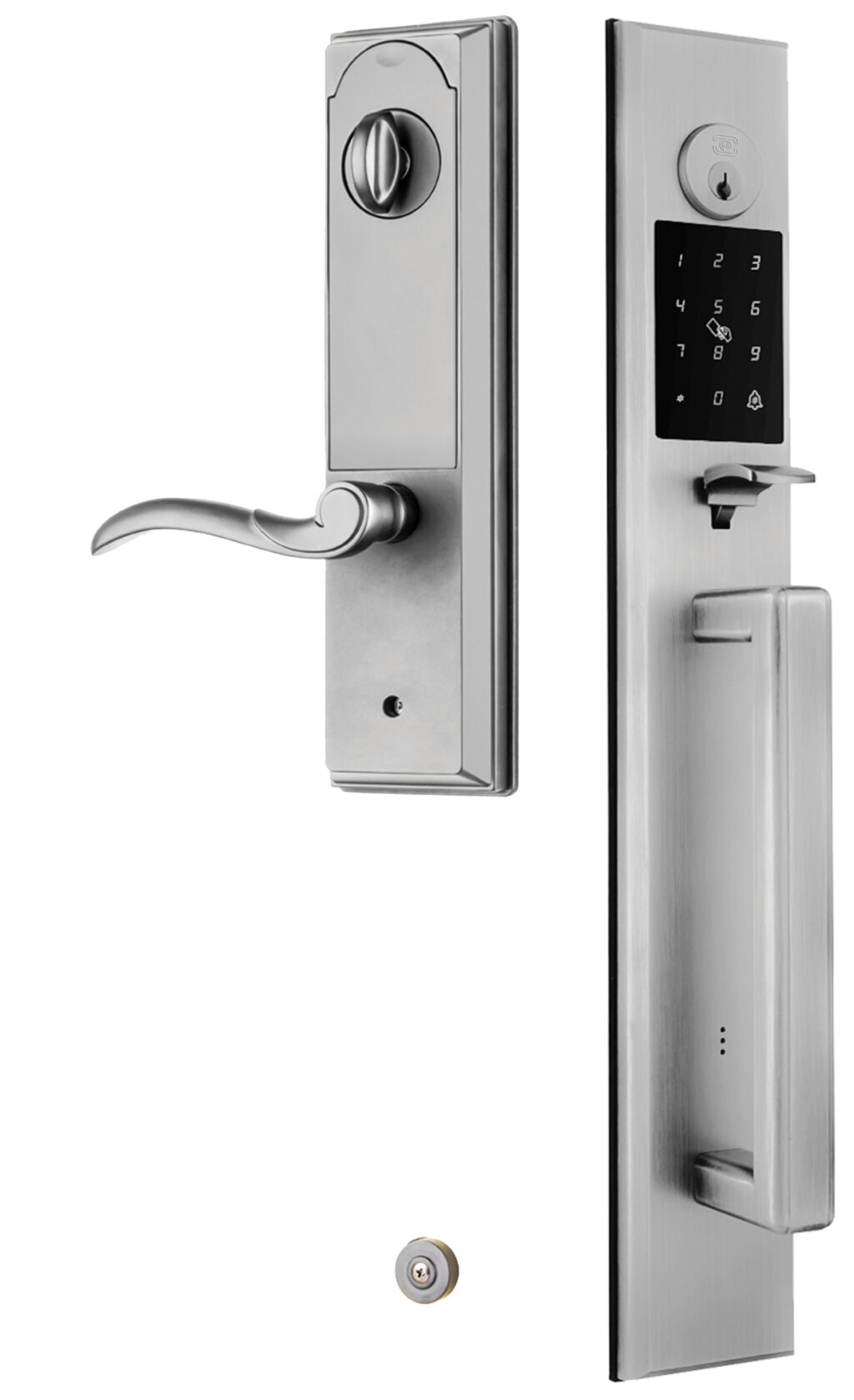 Item No.8669 with 09 Lever Trim (PN Pearl Nickel)