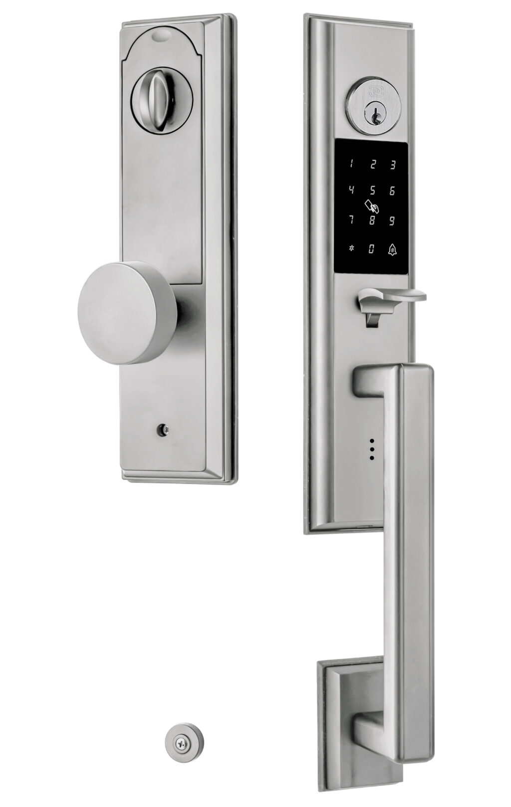 Item No.8688 with 01 Knob Trim (PN Pearl Nickel)