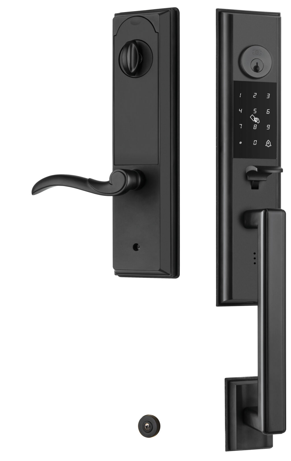 Item No.8688 with 09 Lever Trim (BL Matte Black)