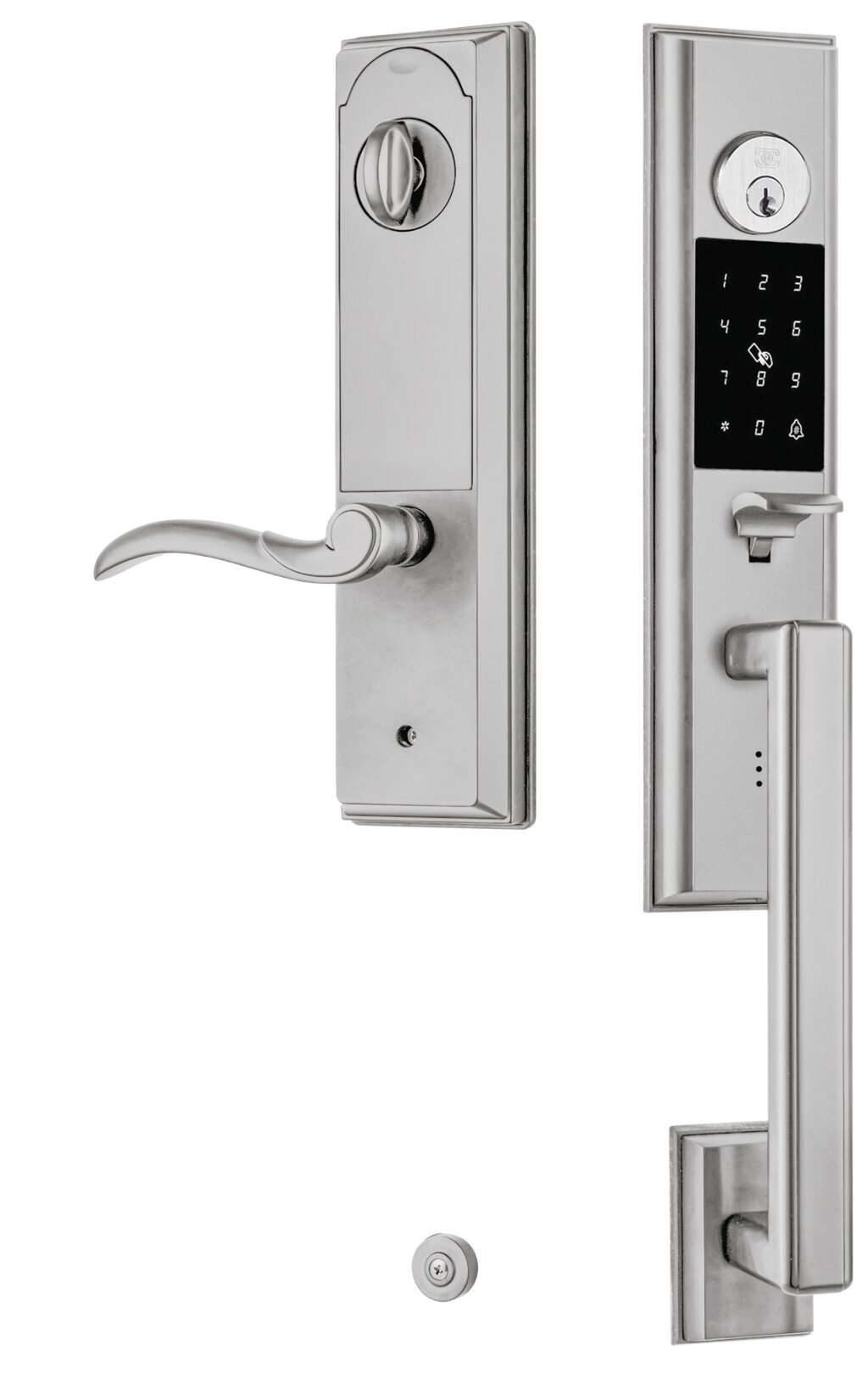Item No.8688 with 09 Lever Trim (PN Pearl Nickel)