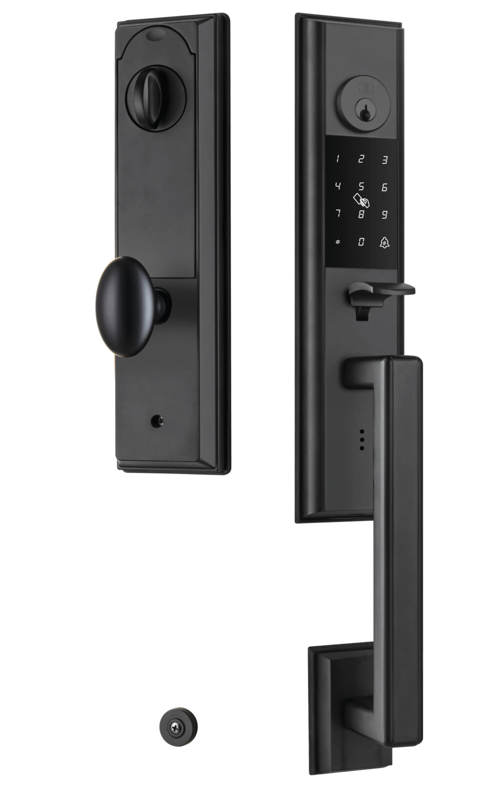 Item No.8688 with 10 Knob Trim (BL Matte Black)