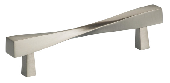 Item No.9009/118 (Modern Cabinet Pull - Solid Brass) in finish US15 (Satin Nickel Plated, Lacquered)