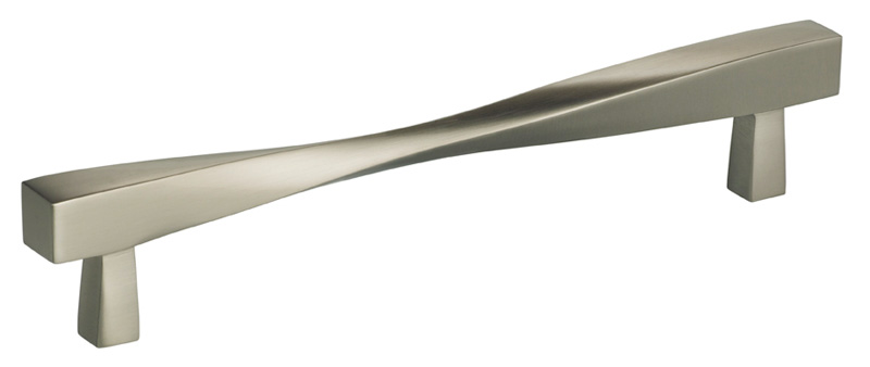 Item No.9009/170 (Modern Cabinet Pull - Solid Brass) in finish US15 (Satin Nickel Plated, Lacquered)
