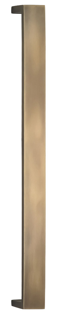 Item No.9024/254 (Modern Cabinet Pull - Solid Brass) in finish US5 (Antique Brass, Lacquered)