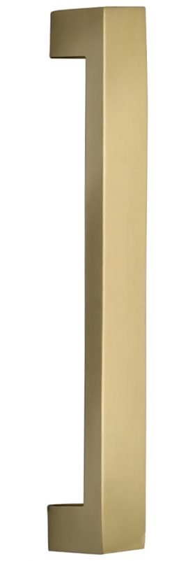 Item No.9025/102 (Modern Cabinet Pull - Solid Brass) in finish US4 (Satin Brass, Lacquered)
