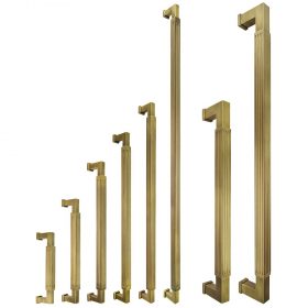 Item No.9031-9031P (Modern Cabinet & Appliance/Door Pulls - Solid Brass)