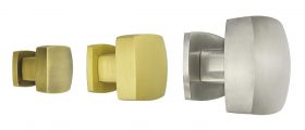 Item No.9164 (Modern Square Cabinet Knob - Solid Brass)