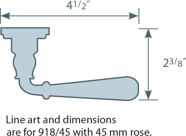 #918/00 Lever Line Art