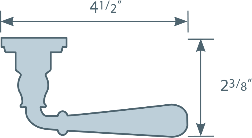 #918/45 Lever Line Art