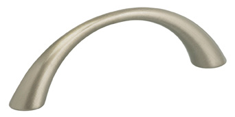 Item No.9400/64 (Modern Cabinet Pull - Solid Brass) in finish US15 (Satin Nickel Plated, Lacquered)