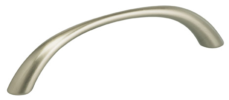 Item No.9400/96 (Modern Cabinet Pull - Solid Brass) in finish US15 (Satin Nickel Plated, Lacquered)