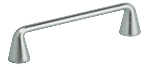 Item No.9419 (Modern Cabinet Pull - Solid Brass) in finish US26D (Satin Chrome Plated)