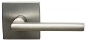 Item No.943S (Interior Modern Lever Latchset with Square Rose - Solid Brass)