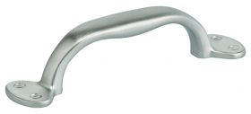Item No.9451 (Modern Cabinet Pull - Solid Brass) in finish US26D (Satin Chrome Plated)