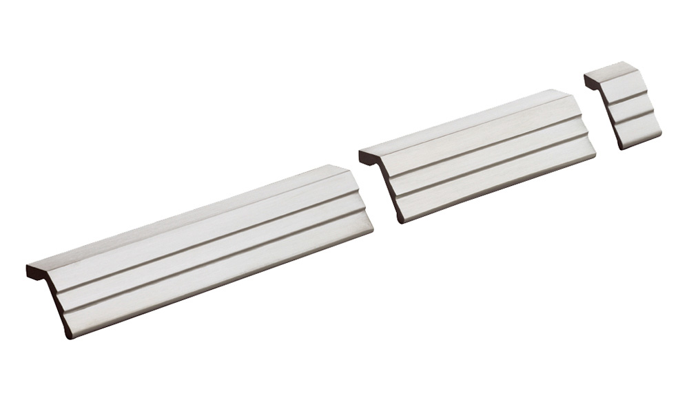 Item No.9453 (Modern Cabinet Pull - Solid Stainless Steel) in finish US32D (Satin Stainless Steel)