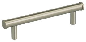 Item No.9464 (Modern Cabinet Pull - Solid Brass) in finish US15 (Satin Nickel Plated, Lacquered)