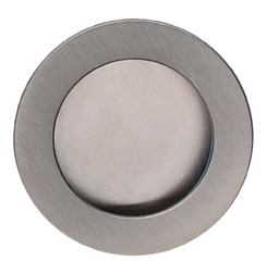 Item No.9595/60 (Modern Cup Pull - Solid Brass) in finish US15 (Satin Nickel Plated, Lacquered)