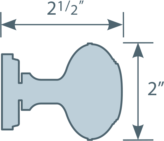 #970/55 Knob Line Art