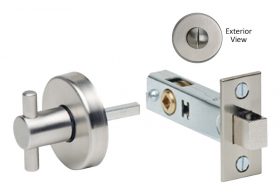 Item No.6000 (Modern Privacy Bolt Set - Stainless Steel)