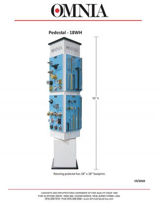 OMNIA Pedestal – 18WH Display