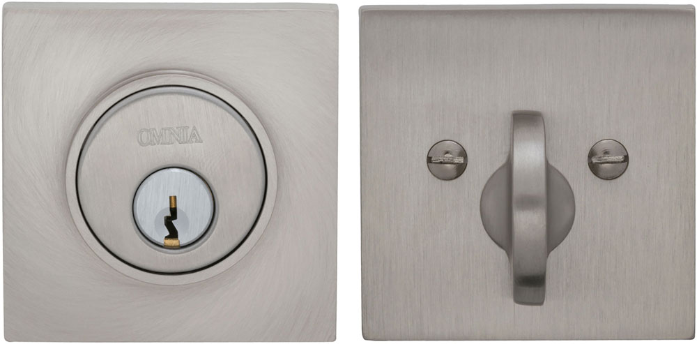 Item No.SQRDB (US15 Satin Nickel Plated, Lacquered)